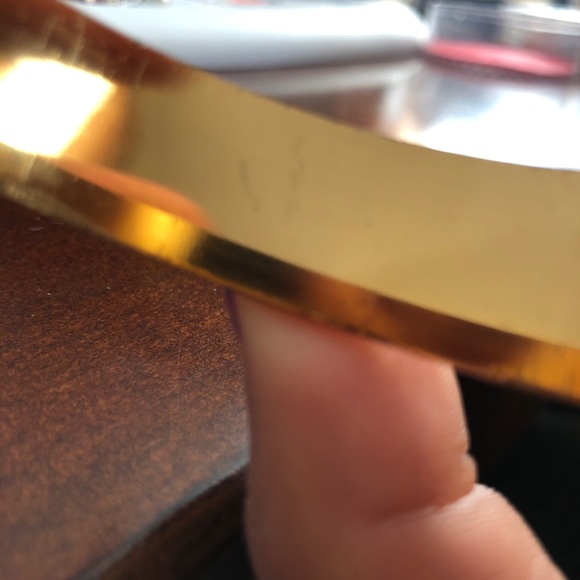 NWOT silver and gold bangle - Picture 4 of 4
